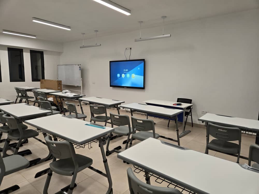 Salle de classe connectée